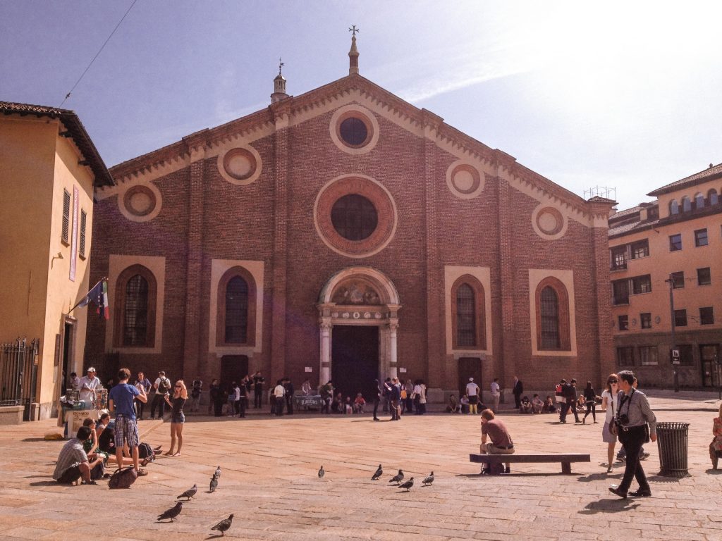 Santa Maria delle Grazie church in Milan