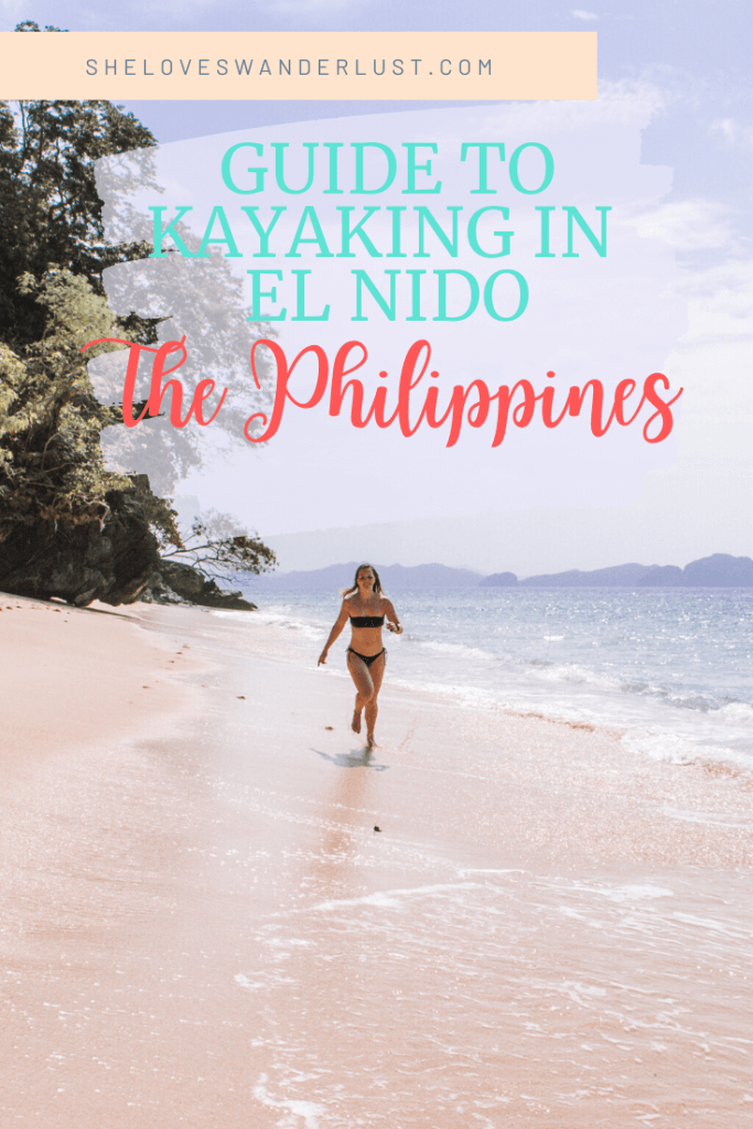 Guide to Kayaking in El Nido Pinterest
