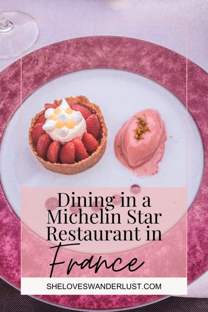 My Experience Dining in a Michelin Star Restaurant in France - Pin